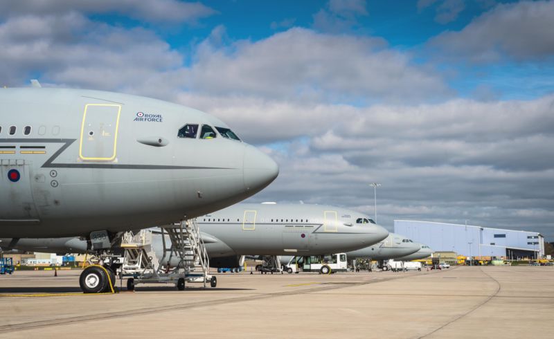 RAF MRTT line-up