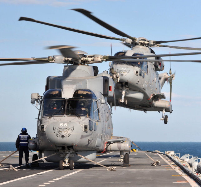 Royal Navy Merlin HM.1s