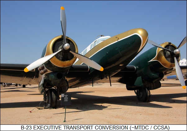 Douglas B-23 executive transport conversion