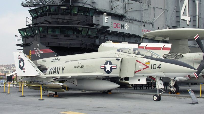 F-4 Phantom on Midway Museum