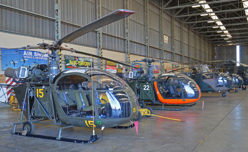 Alouettes of SAAF Historic Flight