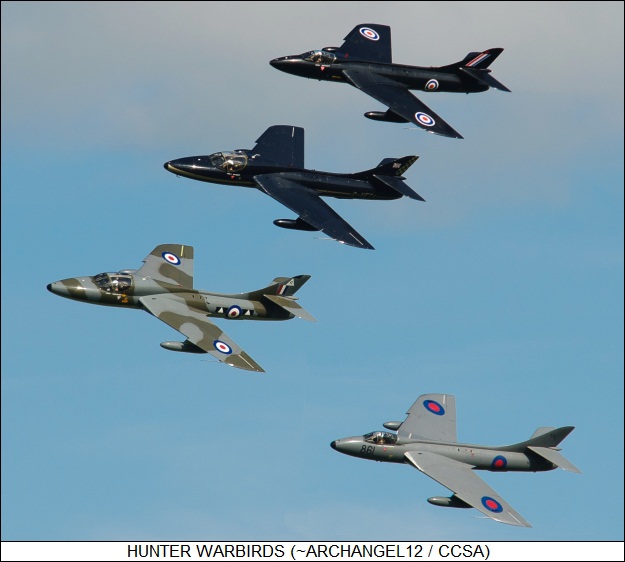 Hunter warbirds