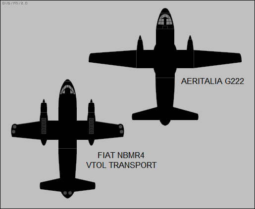 NBMR4 VTOL versus G222