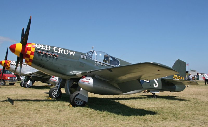 P-51B with Malcolm hood