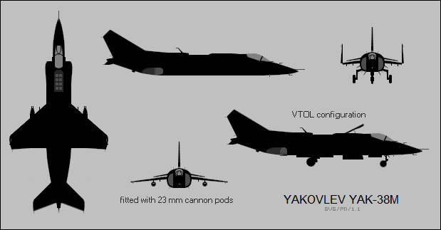 Yakovlev Yak-38M